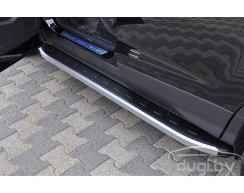 Подножки "Newstar Grey" для CR-V (2012-...).